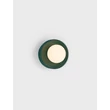 Aplica de perete pentru baie NovaLuce ORBIQUE porcelan, sticla, verde, alb, G9, IP44 - NL-9009215