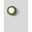 Aplica de perete pentru baie NovaLuce ORBIQUE porcelan, sticla, verde, alb, G9, IP44 - NL-9009215