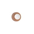 Aplica de perete pentru baie NovaLuce ORBIQUE porcelan, sticla, maro, alb, G9, IP44 - NL-9009216