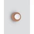 Aplica de perete pentru baie NovaLuce ORBIQUE porcelan, sticla, maro, alb, G9, IP44 - NL-9009216
