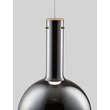 Pendul NovaLuce NOSTOS metal, sticla, alb, fumuriu, LED, 8W, 3000K, 440Lm - 9009222