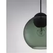 Pendul NovaLuce MIDORI metal, sticla, negru, verde, E27 - NL-9009242