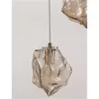 Pendul NovaLuce ODELLE metal, sticla, auriu, chihlimbar, E14 - NL-9009254