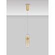 Pendul NovaLuce NORMA metal, sticla, chihlimbar, auriu, LED, 7W, 3000K, 490Lm - 9009263