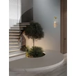 Aplica de perete NovaLuce NORMA metal, sticla, chihlimbar, auriu, LED, 7W, 3000K, 490Lm - 9009268