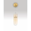 Aplica de perete NovaLuce NORMA metal, sticla, chihlimbar, auriu, LED, 7W, 3000K, 490Lm - 9009268