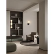 Aplica de perete NovaLuce PALLINA metal, sticla, negru, alb, LED, 6W, 360lm, 3000K - NL-9009306