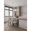 Pendul NovaLuce OBRIE metal, sticla, auriu, multicolor, LED, 28W, 1680Lm, 3000K - 9009352