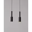 Pendul NovaLuce JOY metal, negru, LED, 3000K, 14W, 1121lm - NL-9010230