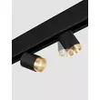 Sursa de lumina pentru sine magnetice SLIM NovaLuce SLIM metal, negru, auriu, LED, 48V, 4000K, 10W, 970lm - 9010313