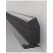 Decor exterior NovaLuce Wall metal, sticla, negru, LED, 3000K, 48W, 4700lm, IP67 - NL-9011162