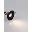 Spot incastrat NovaLuce ANTALYA metal, negru, GU10, IP44 - NL-9011355