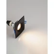 Spot incastrat NovaLuce IMOGEN metal, negru, GU10, IP44 - NL-9011357