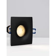 Spot incastrat NovaLuce IMOGEN metal, negru, GU10, IP44 - NL-9011357