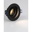 Spot incastrat NovaLuce SELENITE metal, negru, GU10 - NL-9011362