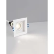 Spot incastrat NovaLuce EIRIAM metal, alb, GU10 - NL-9011363