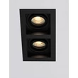 Spot incastrat NovaLuce EIRIAM metal, negru, GU10 - NL-9011366