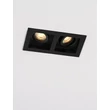 Spot incastrat NovaLuce EIRIAM metal, negru, GU10 - NL-9011366