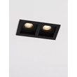 Spot incastrat NovaLuce EIRIAM metal, negru, GU10 - NL-9011366