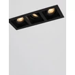 Spot incastrat NovaLuce EIRIAM metal, negru, GU10 - NL-9011368