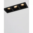 Spot incastrat NovaLuce EIRIAM metal, negru, GU10 - NL-9011368