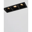 Spot incastrat NovaLuce EIRIAM metal, negru, GU10 - NL-9011368