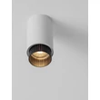 Plafoniera NovaLuce NESSI metal, alb, negru, GU10 - NL-9011400