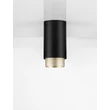 Plafoniera NovaLuce NESSI metal, negru, auriu, GU10 - NL-9011401
