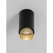 Plafoniera NovaLuce NESSI metal, negru, auriu, GU10 - NL-9011401