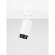Plafoniera NovaLuce NESSI metal, alb, negru, GU10 - NL-9011402