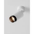 Plafoniera NovaLuce NESSI metal, alb, negru, GU10 - NL-9011402