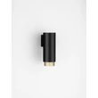 Aplica de perete NovaLuce NESSI metal, negru, auriu, GU10 - NL-9011405
