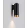 Aplica de perete NovaLuce NESSI metal, negru, auriu, GU10 - NL-9011405