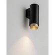 Aplica de perete NovaLuce NESSI metal, negru, auriu, GU10 - NL-9011405