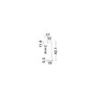 Veioza NovaLuce NESSI metal, alb, negru, GU10 - NL-9011408