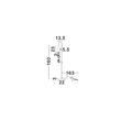 Lampadar NovaLuce NESSI metal, negru, GU10 - NL-9011411