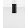 Plafoniera pentru baie NovaLuce MAO metal, negru, GU10, IP44 - NL-9011412