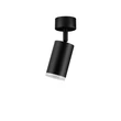 Plafoniera pentru baie NovaLuce MAO metal, negru, GU10, IP44 - NL-9011414