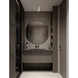 Plafoniera pentru baie NovaLuce MAO metal, alb, GU10, IP44 - NL-9011415