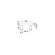 Plafoniera pentru baie NovaLuce MAO metal, negru, GU10, IP44 - NL-9011416