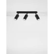 Plafoniera pentru baie NovaLuce MAO metal, negru, GU10, IP44 - NL-9011418