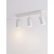 Plafoniera pentru baie NovaLuce MAO metal, alb, GU10, IP44 - NL-9011419