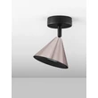 Plafoniera NovaLuce CONICO metal, negru, cafenea, GU10 - NL-9011425