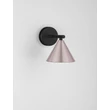 Aplica de perete NovaLuce CONICO metal, negru, cafenea, GU10 - NL-9011427