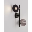 Aplica de perete NovaLuce CONICO metal, negru, cafenea, GU10 - NL-9011429
