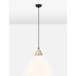Pendul NovaLuce CONICO metal, negru, auriu, GU10 - 9011430