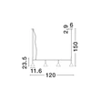 Pendul NovaLuce CONICO metal, negru, auriu, GU10 - 9011432