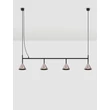 Pendul NovaLuce CONICO metal, negru, maro, GU10 - 9011433