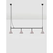 Pendul NovaLuce CONICO metal, negru, maro, GU10 - 9011433