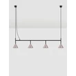 Pendul NovaLuce CONICO metal, negru, maro, GU10 - 9011433